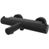 Wiesbaden Style Thermostatische Badmengkraan - 15cm - Cooltouch - Opbouw - Messing - Mat Zwart
