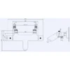 Xellanz Rio Thermostatische Badmengkraan - Hartafstand 15cm - Opbouw - Messing - Geborsteld Staal